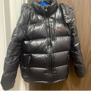 Polo by Ralph Lauren Black Puffer Jacket for Kids S/P (8)
